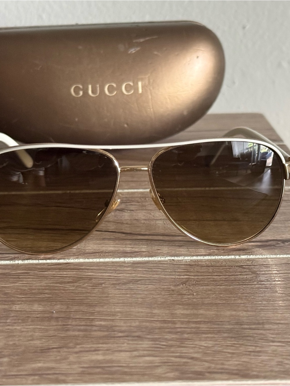 Vintage Aviator Sunglasses - Picture 3 of 9